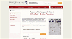 Desktop Screenshot of 99div.newspaperarchive.com