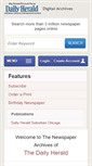 Mobile Screenshot of dailyherald.newspaperarchive.com