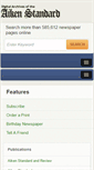 Mobile Screenshot of aikenstandard.newspaperarchive.com