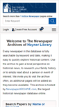 Mobile Screenshot of hayner.newspaperarchive.com