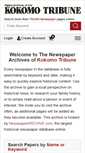 Mobile Screenshot of kokomo.newspaperarchive.com