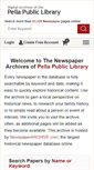 Mobile Screenshot of pellapl.newspaperarchive.com